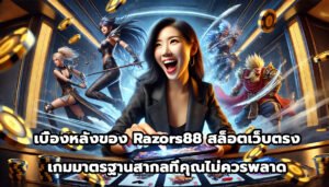 เบื้องหลังของ Razors88 สล็อตเว็บตรง เกมมาตรฐานสากลที่คุณไม่ควรพลาด-12