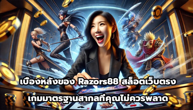เบื้องหลังของ Razors88 สล็อตเว็บตรง เกมมาตรฐานสากลที่คุณไม่ควรพลาด-12